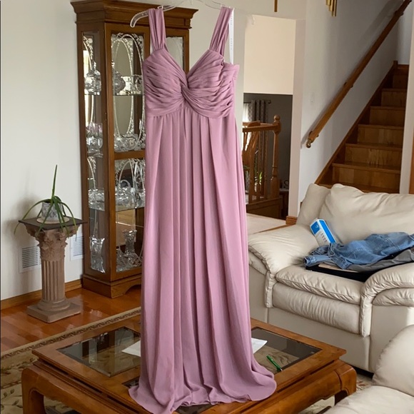 Azazie Kailynn Bridesmaid Dress - Vintage Mauve - Picture 10 of 13